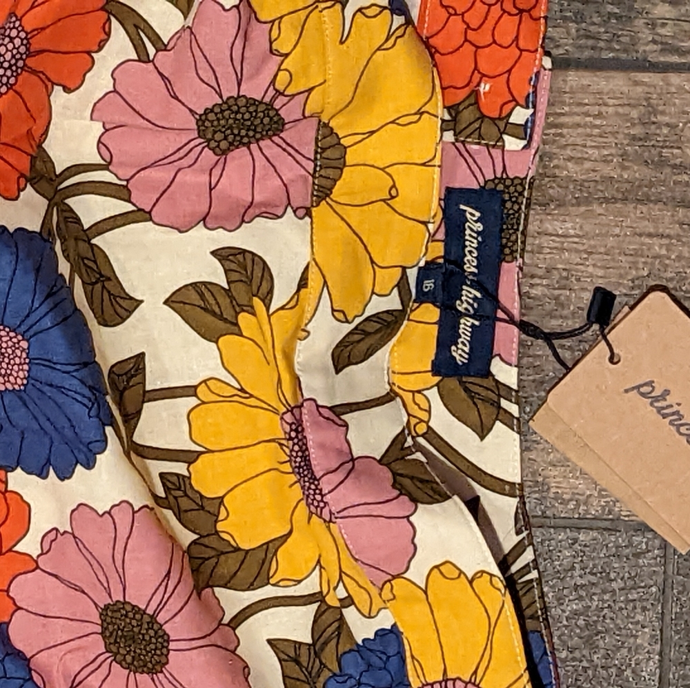 Princess Highway Retro Floral Mini Skirt - Picture 2 of 2